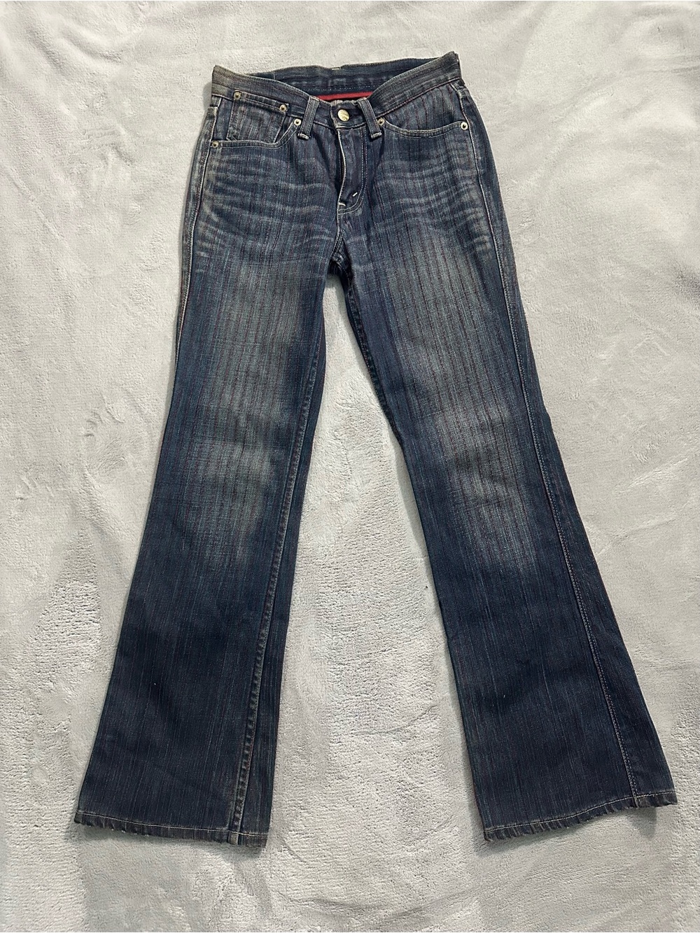 Rare Vintage Japanese Redloop Levi’s Jeans With Red Stripes